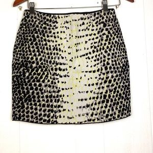 Rachel Roy Mini Skirt Stretch Sweater Knit Womens